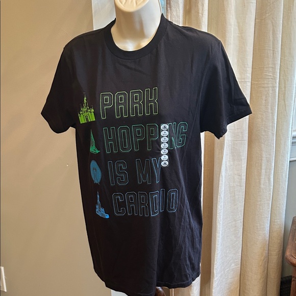 Hanes Black Disney Parks Graphic Tee - Picture 1 of 3